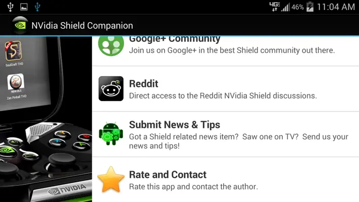 NVidia Shield Companion android App screenshot 9