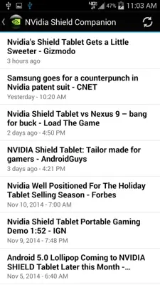 NVidia Shield Companion android App screenshot 10