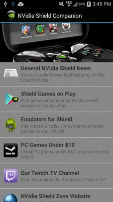 NVidia Shield Companion android App screenshot 15